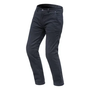 TUCANO URBANO - Pantaloni Chino Moto Estivi Blu Scuro