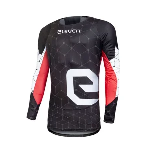 ELEVEIT MOTOBOOTS - Maglia X-TREME - Nero Rosso Bianco