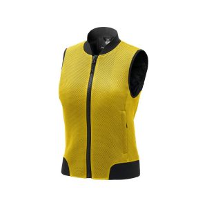 TUCANO URBANO - Gilet FLOWMOTION LADY - Giallo - Rete Traspirante