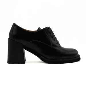 ALESSANDRA PELUSO FRANCESINA TACCO B102 NERO