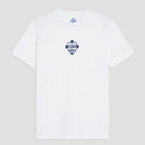 T-shirt Regular Bianca Scudo Como 1907