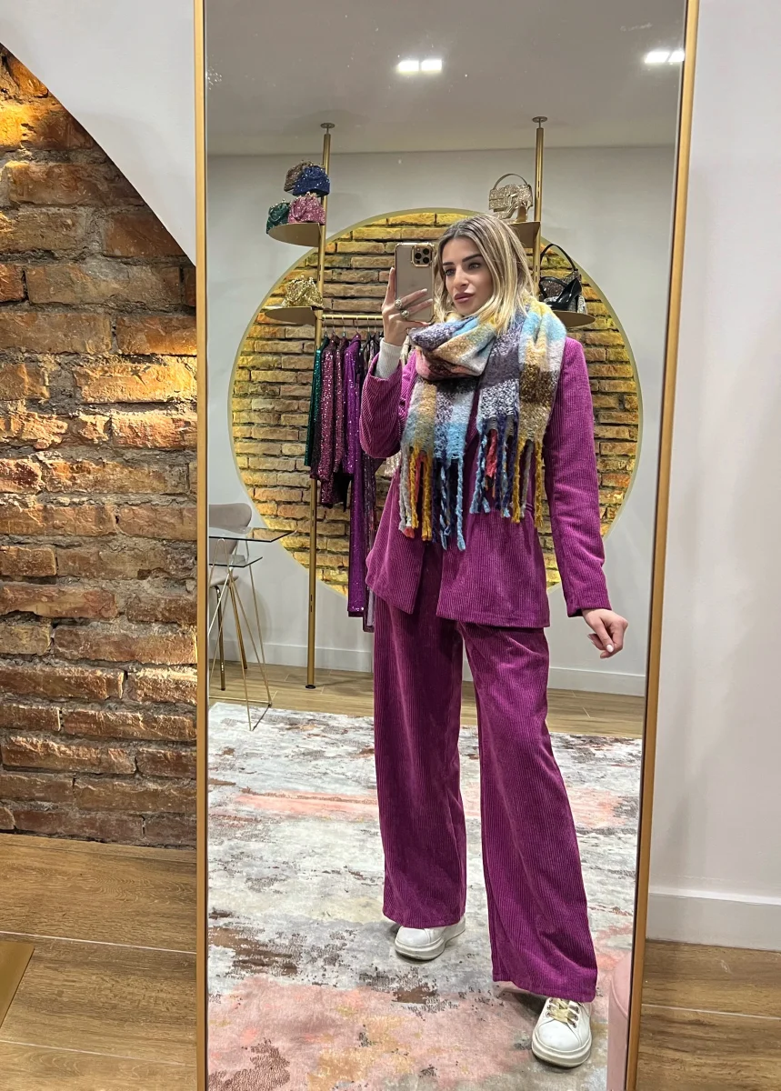 Tailleur Paris magenta - immagine 4