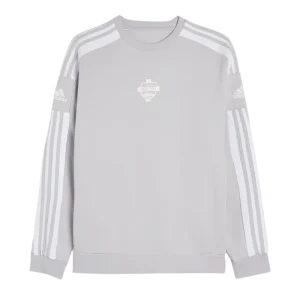 Felpa Crewneck Grigia Logo Adidas X Como 1907